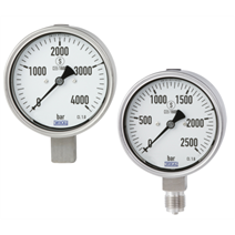 New high-pressure gauges qualified as the first in accordance with DIN 16001